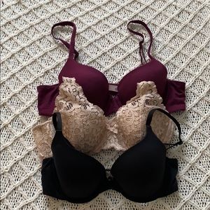 Set of 3 Victoria’s Secret Bras